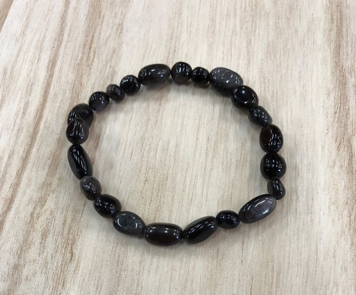 Pulsera Obsidiana forma